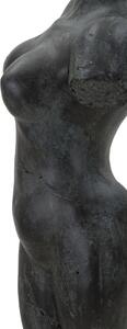 Černá stolní dekorace Mauro Ferretti Woman, 19x17x50 cm