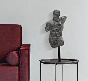 Černá stolní dekorace Mauro Ferretti Greece, 26x22x57,5 cm