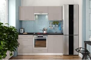 Kuchyňská linka CELESTE 180 cm lesklá taupe