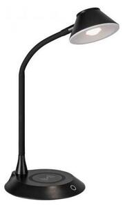 JUST LIGHT. 14414-18-LED Stm stolní lampa s nabíjením PUCKI LED/4,5W/230V černá