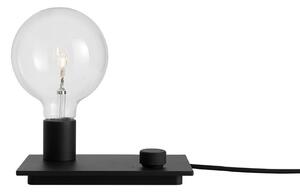 Stolní lampa Muuto, Černá, Ložnice, Hliník, Design