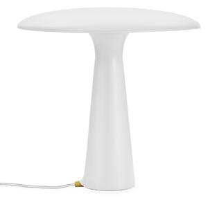 Stolní lampa Normann Copenhagen, Bílá, Obývací pokoj, Kov