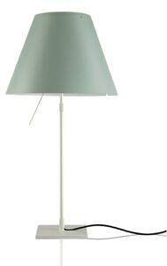 Stolní lampa Luceplan, stmívatelné, Zelená, Obývací pokoj, Hliník