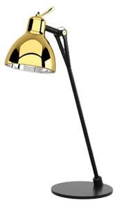 Luxy Glam T0 stolní lampa, černá/zlatá, 52 cm