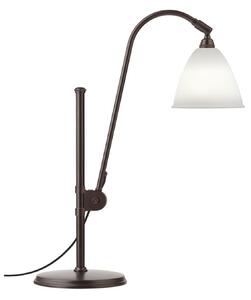 Stolní lampa Bestlite BL1, porcelán/černá, Ø 16 cm