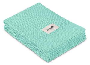 Lionelo - Bambusová deka BAMBOO BLANKET 75x100 cm Green Mint