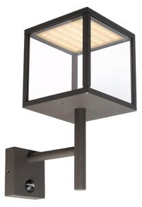 IMPR 731112 Deko-Light nástěnné přisazené svítidlo Lacertae 110-240V 10W 3000 K 440 lm 180 mm tmavě šedá