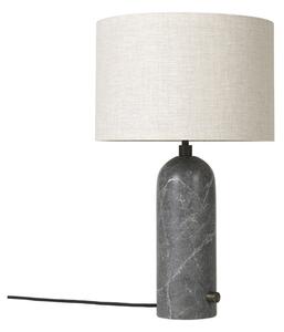 Stolní lampa GUBI, stmívatelné, Béžová, Obývací pokoj, Mramor