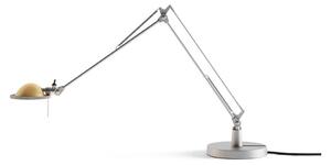 Stolní lampa Luceplan, Metalická, Pracovna, Hliník