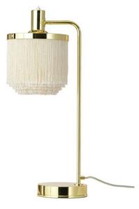 Stolní lampa Warm Nordic, Fringe, Béžová, Obývací pokoj, Kov, Vintage