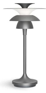 Stolní lampa Belid, Šedá, Obývací pokoj, Kov
