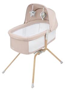 Lionelo - Cestovní postýlka 3v1 MALIN EVO Beige Natural