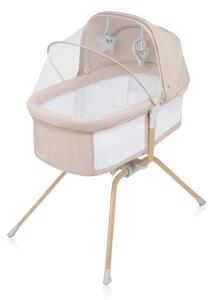 Lionelo - Cestovní postýlka 3v1 MALIN EVO Beige Natural
