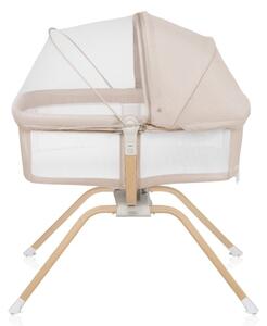 Lionelo - Cestovní postýlka 3v1 MALIN EVO Beige Natural