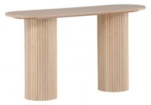 BIANCA konzolový stolek dub bielený