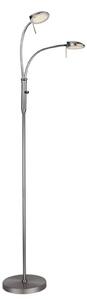 Stojací Lampa Halo Design, stmívatelné, Metalická, Obývací pokoj, Kov