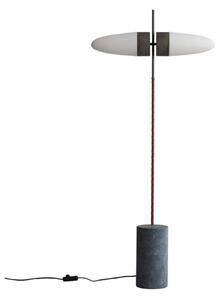 Stojací Lampa 101 COPENHAGEN, Metalická, Obývací pokoj, Sklo