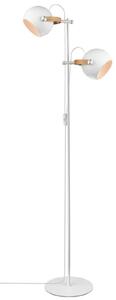 Stojací Lampa Halo Design, Bílá, Obývací pokoj, Sklo