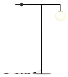 Stojací Lampa Luceplan, Černá, Obývací pokoj, Kov