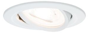 P 93466 Vestavné svítidlo LED Nova kruhové 1x6,5W GU10 bílá mat nastavitelné 3-krokové-stmívatelné - PAULMANN
