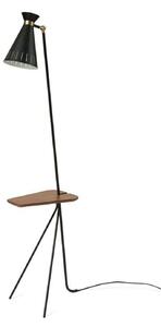 Stojací Lampa Warm Nordic, Černá, Obývací pokoj, Kov, Vintage