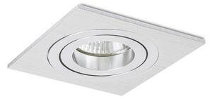 RED R12709 PASADENA GU10 SQ I zápustná česaný hliník 230V GU10 50W - RED - DESIGN RENDL