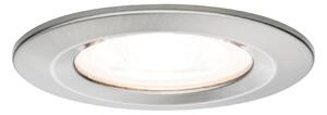 P 93475 Vestavné svítidlo LED Nova kruhové 1x6,5W GU10 kov kartáčovaný nevýklopné 3-krokové-stmívatelné - PAULMANN