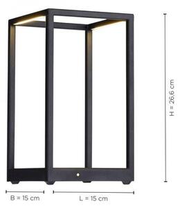 Paul Neuhaus Stolní LED lampa CONNI 6,5W, v. 266 mm, 3000K stmívatelná