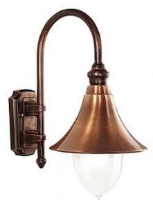 LAN 100A01S Venkovní nástěnné svítidlo LAMPARA E27 100W hnědá + měď - LANDA Lighting