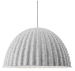 Závěsná svítidlo Muuto, stmívatelné, Bílá, Jídelna, Plast