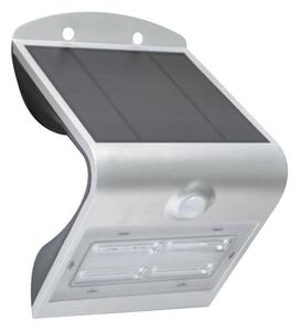 CEN ACSS-321240 SOLÁRNÍ LED ARCADIA 3,2 SENZOR STŘÍBRNÁ 3,2W 4000K 400Lm IP65 - CENTURY