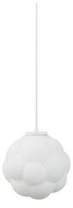 Závěsná svítidlo Normann Copenhagen, Bílá, Obývací pokoj, Sklo