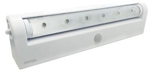 CEN SLDS-042240 LED SVÍTIDLO SENSOR otočné 25d 0,4W 4000K 40Lm 120d IP20 na baterie 3x1,5V AAA - CENTURY