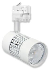 CEN RGTD-259030 SVÍTIDLO EURO TRACK kulaté BÍLÉ 25W 3000K Ra95 2150Lm 38d DIMM IP20 - CENTURY
