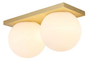 Stropní Lampa ANTIDARK, stmívatelné, Bílá, Obývací pokoj, Sklo