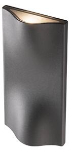 LA 1002505 Svítidlo nástěnné VILUA UP/DOWN IP54 LED 16W 3000K 784lm antracit - BIG WHITE (SLV)