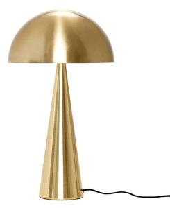 Stolní lampa Hübsch, Zlatá / mosazná, Obývací pokoj, Kov, Design