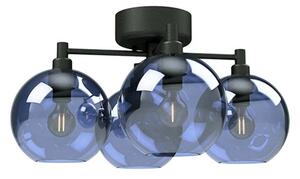 Stropní Lampa Belid, stmívatelné, Modrá, Obývací pokoj, Sklo