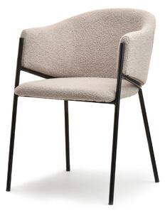 Židle Chad (béžová + černá). Akce -10%
