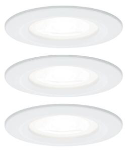 P 92980 Vestavné svítidlo LED Nova kruhové 3x6,5W GU10 bílá mat 4000K nevýklopné - PAULMANN