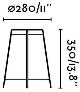 AKANE 350 béžová stolní lampa - FARO