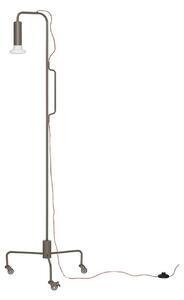 Stojací Lampa Hübsch, Hnědá / Rezavá, Obývací pokoj, Kov, Design