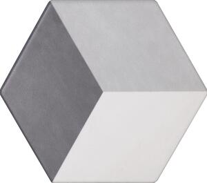 Tonalite Dlažba - obklad Examatt Decoro Tredi Grigio (hexagon) 15x17,1