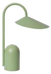 Stolní lampa ferm LIVING, Zelená, Obývací pokoj, Hliník
