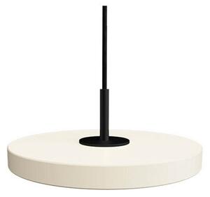 Asteria Závěsné Svítidlo Micro Pearl White/Black Top