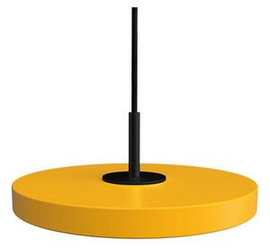 Asteria Závěsné Svítidlo Micro Saffron Yellow/Black Top