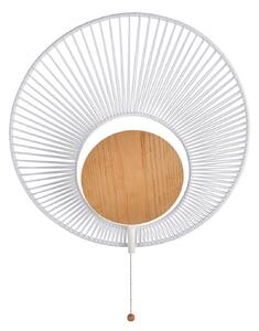Nástěnná Svítidla Forestier, Oyster, stmívatelné, Bílá, Obývací pokoj, Kov, Design