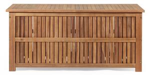 Dřevěný zahradní úložný box v přírodní barvě Noemi – Bizzotto