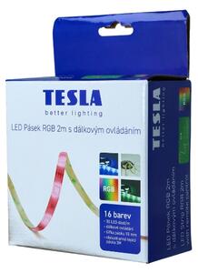 TESLA lighting Tesla - LED pásek, 30LED/m, délka 2m+1,5m, 10mm, RGB, SMD5050, IP20