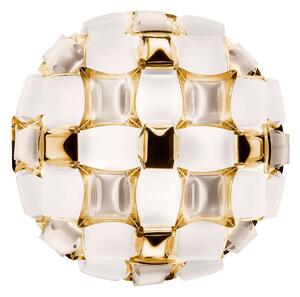 Nástěnná Svítidla Slamp, Mida, stmívatelné, Zlatá / mosazná, Obývací pokoj, Plast, Design